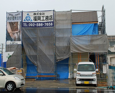 福岡市西区今宿01　注文住宅建築現場リポート⑥