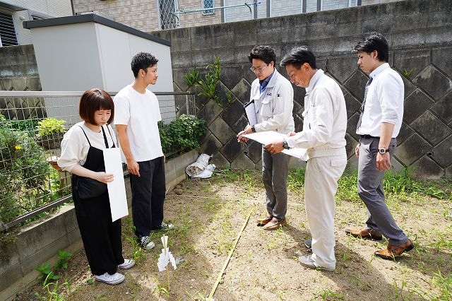 福岡市東区06　注文住宅建築現場リポート①　～地鎮祭～