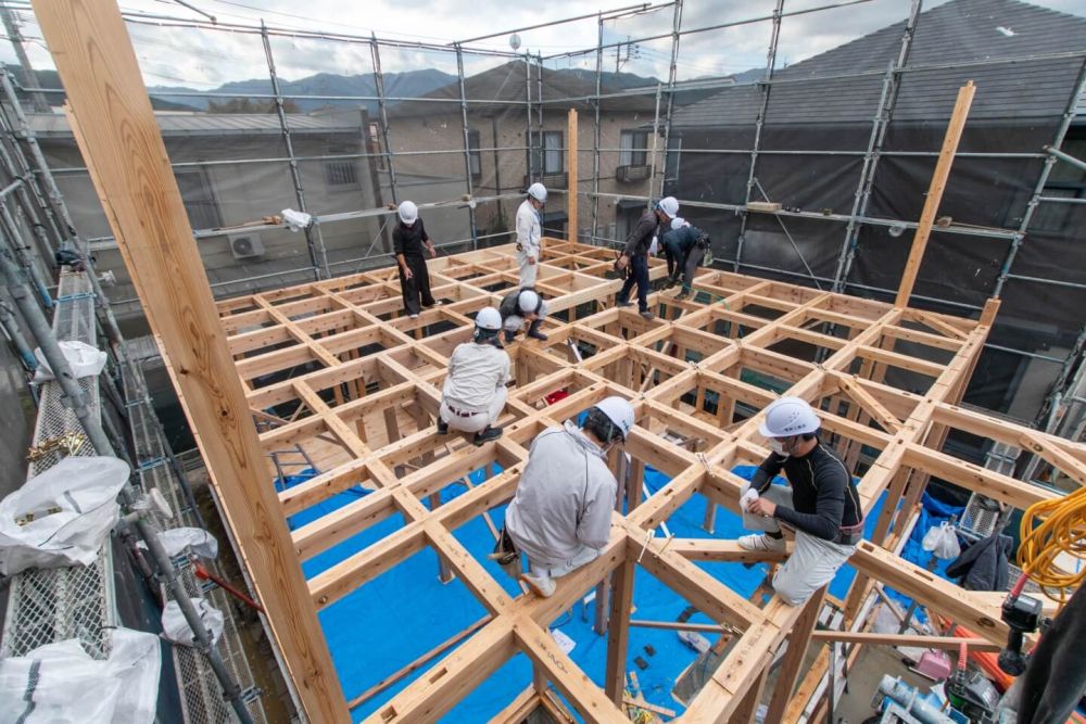 「福岡市早良区08」注文住宅現場リポート③【上棟式】