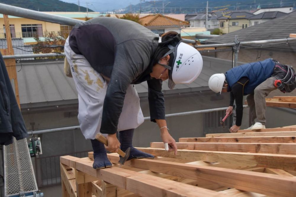 「福岡市早良区08」注文住宅現場リポート③【上棟式】