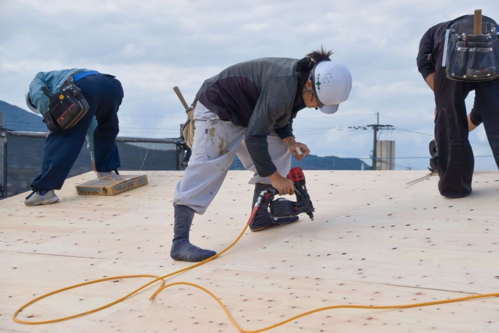 福岡市早良区08　注文住宅建築現場リポート③　～上棟式～