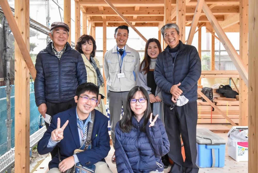 「福岡市早良区08」注文住宅現場リポート③【上棟式】