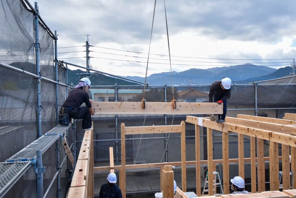 「福岡市早良区08」注文住宅現場リポート③【上棟式】