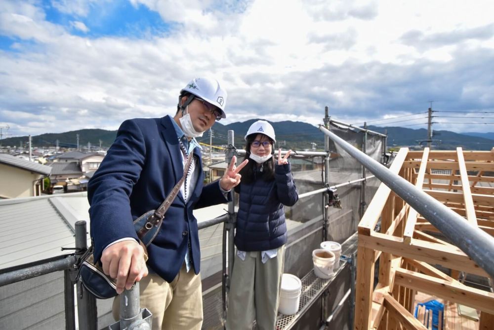 福岡市早良区08　注文住宅建築現場リポート③　～上棟式～