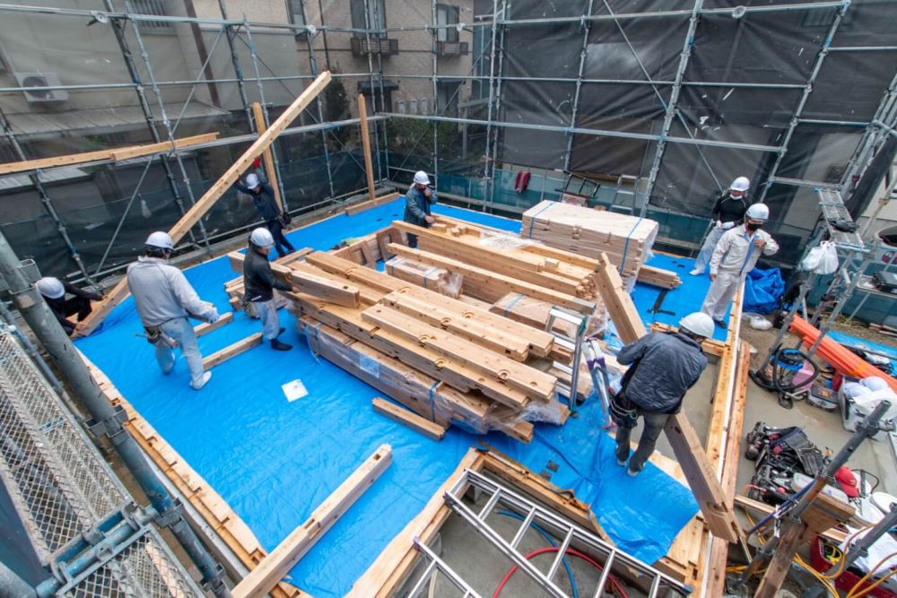 「福岡市早良区08」注文住宅現場リポート③【上棟式】