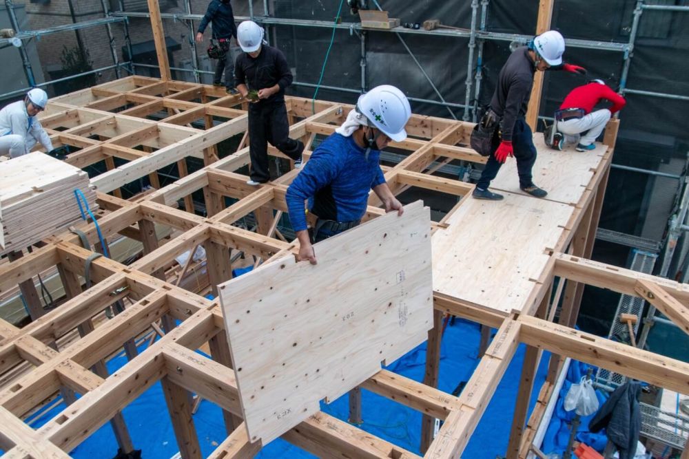 「福岡市早良区08」注文住宅現場リポート③【上棟式】