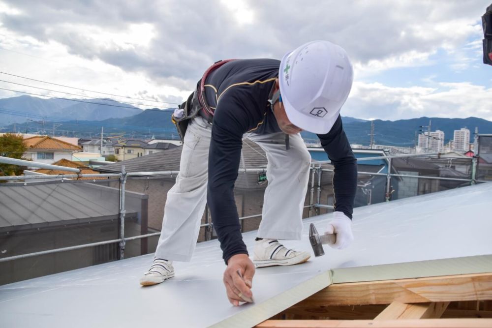 福岡市早良区08　注文住宅建築現場リポート③　～上棟式～