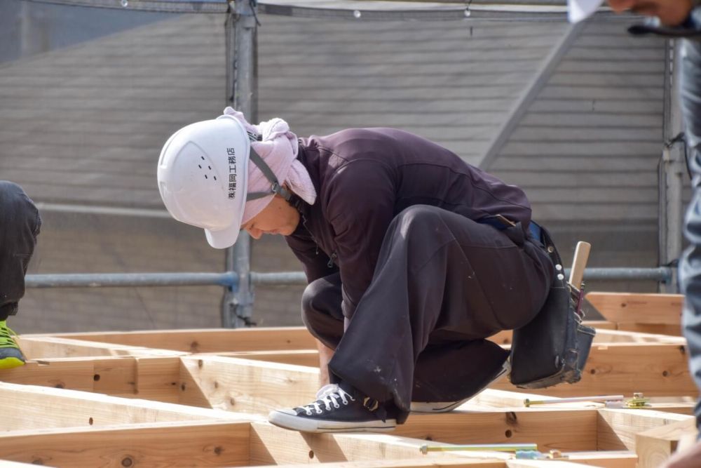 福岡市早良区08　注文住宅建築現場リポート③　～上棟式～