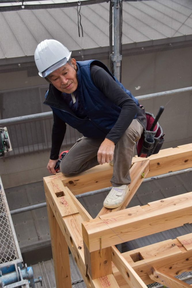 「福岡市早良区08」注文住宅現場リポート③【上棟式】