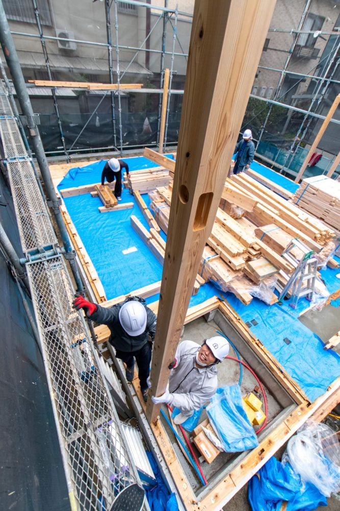 「福岡市早良区08」注文住宅現場リポート③【上棟式】