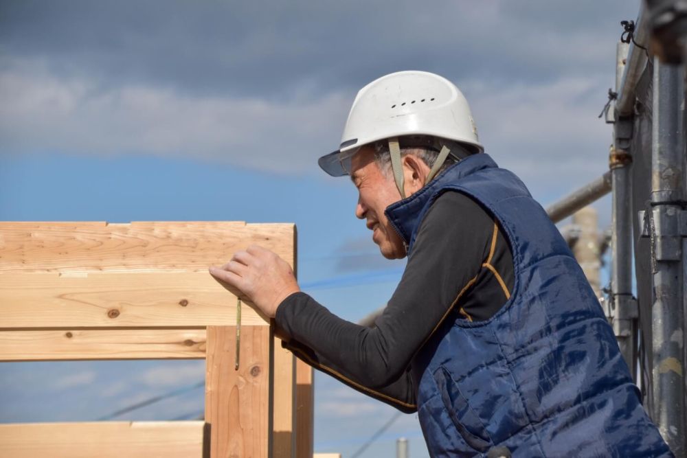 福岡市早良区08　注文住宅建築現場リポート③　～上棟式～