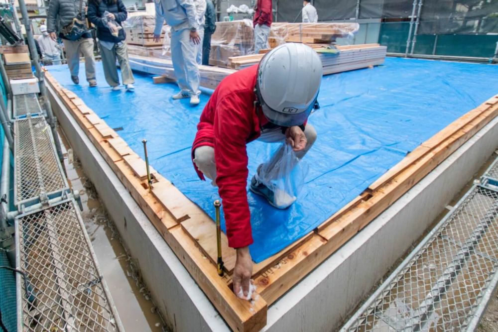 福岡市早良区08　注文住宅建築現場リポート③　～上棟式～