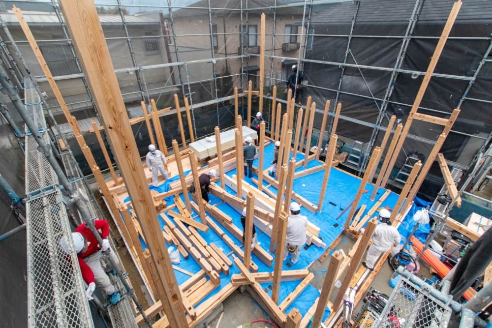 「福岡市早良区08」注文住宅現場リポート③【上棟式】
