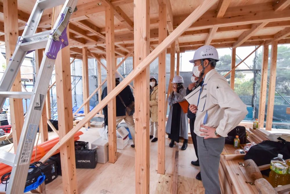 「福岡市早良区08」注文住宅現場リポート③【上棟式】