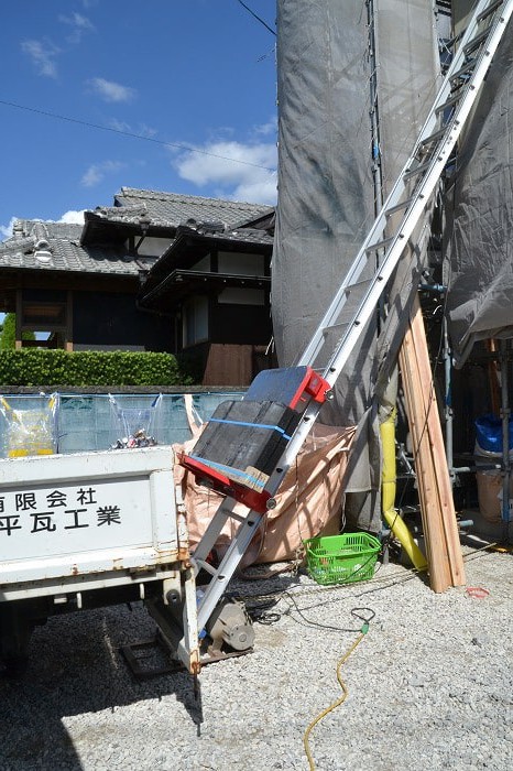 「朝倉郡筑前町中牟田01」注文住宅現場リポート⑤【木工事】【面材】