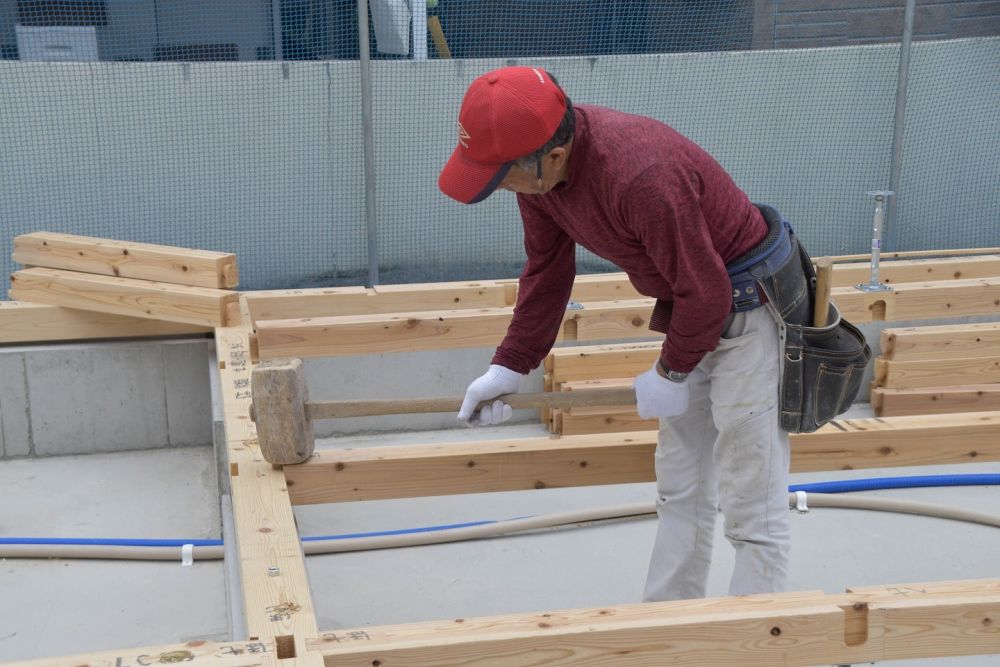 福岡市南区21　注文住宅建築現場リポート⑥