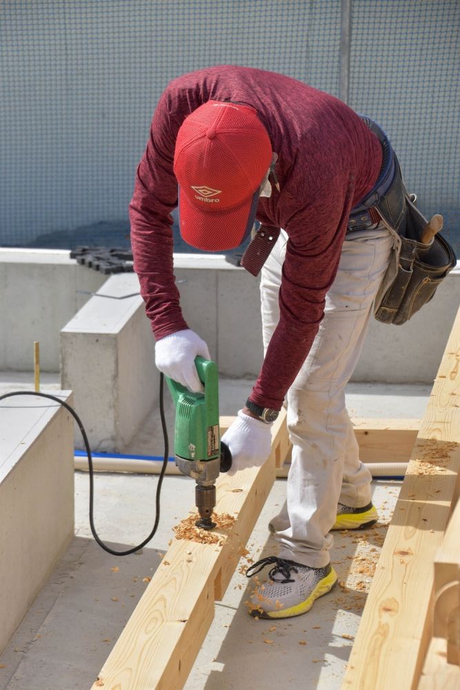 福岡市南区21　注文住宅建築現場リポート⑥