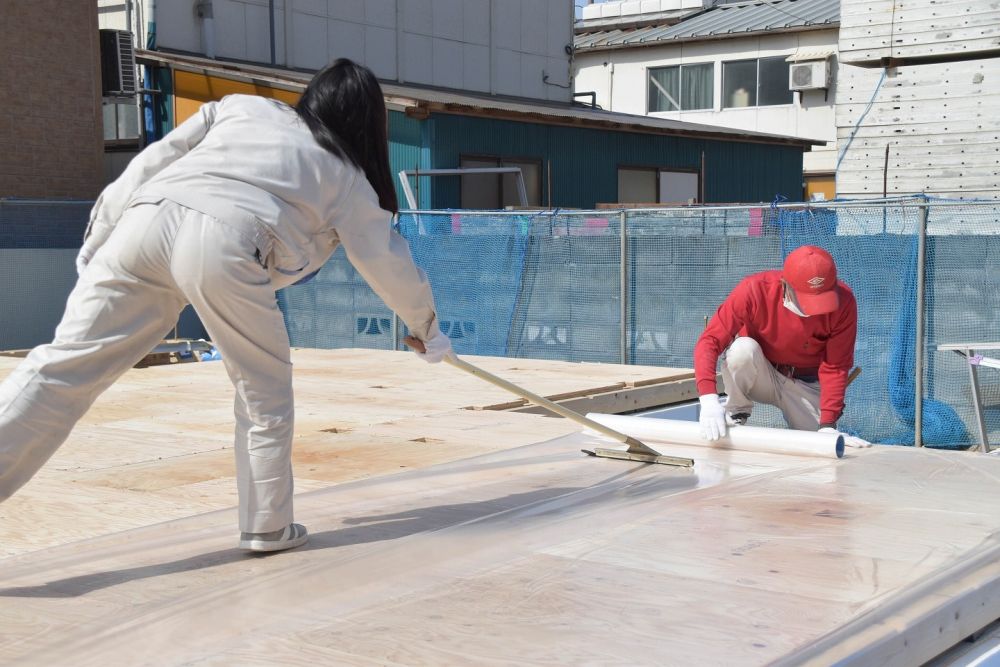 福岡市南区21　注文住宅建築現場リポート⑥