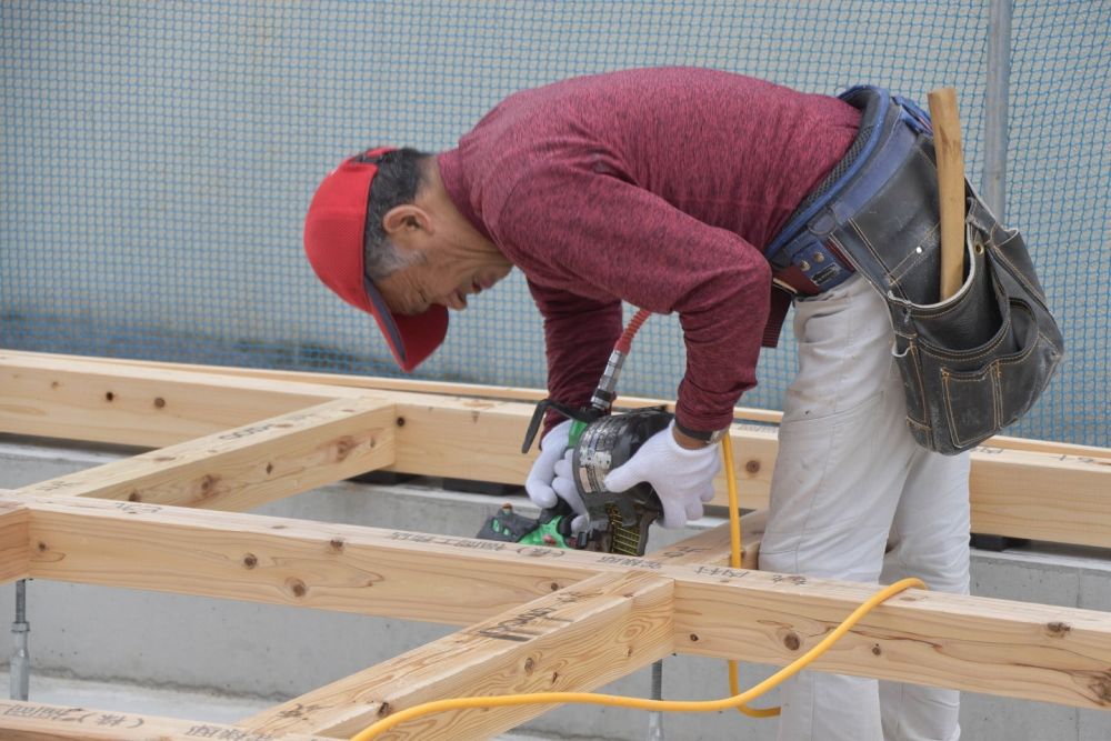 福岡市南区21　注文住宅建築現場リポート⑥