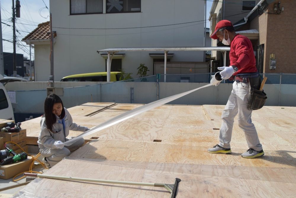 福岡市南区21　注文住宅建築現場リポート⑥