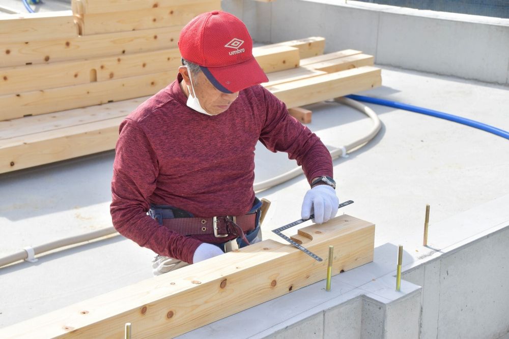 福岡市南区21　注文住宅建築現場リポート⑥