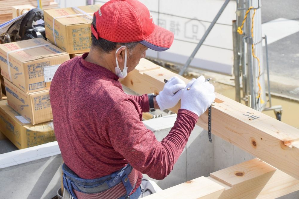 福岡市南区21　注文住宅建築現場リポート⑥