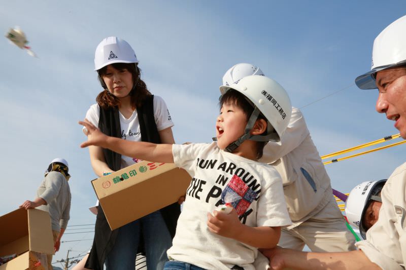 佐賀県三養基郡みやき町原古賀01　注文住宅建築現場リポート⑤　～上棟式～