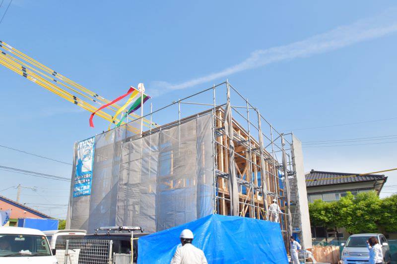 「三養基郡みやき町02」注文住宅現場リポート⑤【上棟式】
