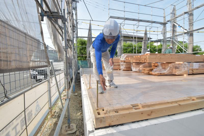 佐賀県三養基郡みやき町原古賀01　注文住宅建築現場リポート⑤　～上棟式～