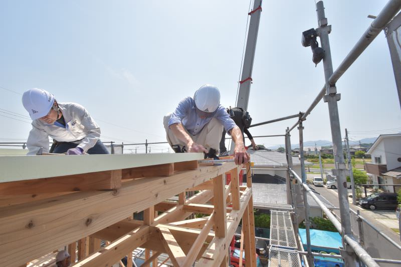 「三養基郡みやき町02」注文住宅現場リポート⑤【上棟式】