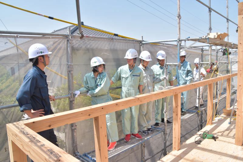 佐賀県三養基郡みやき町原古賀01　注文住宅建築現場リポート⑤　～上棟式～