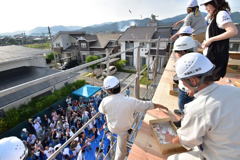 「三養基郡みやき町02」注文住宅現場リポート⑤【上棟式】