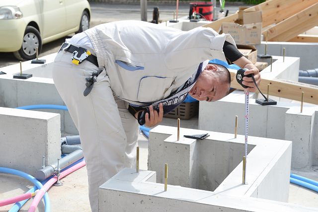 「福岡市南区老司02」注文住宅現場リポート④【木工事】【土台敷き】