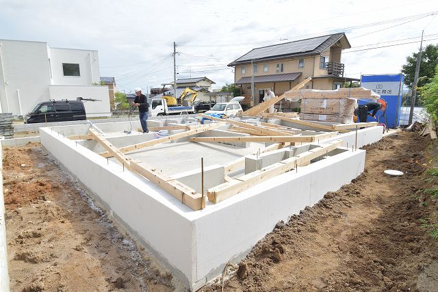 福岡市南区老司02　注文住宅建築現場リポート④