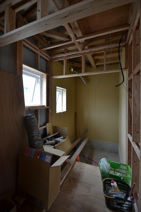 「糟屋郡宇美町02」注文住宅現場リポート⑧【木工事】【下地】