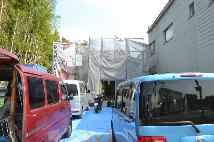 「春日市03」注文住宅現場リポート⑩【外装工事】【塗装】