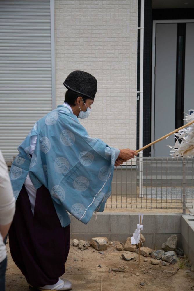 福岡県福津市05　注文住宅建築現場リポート①　～地鎮祭～