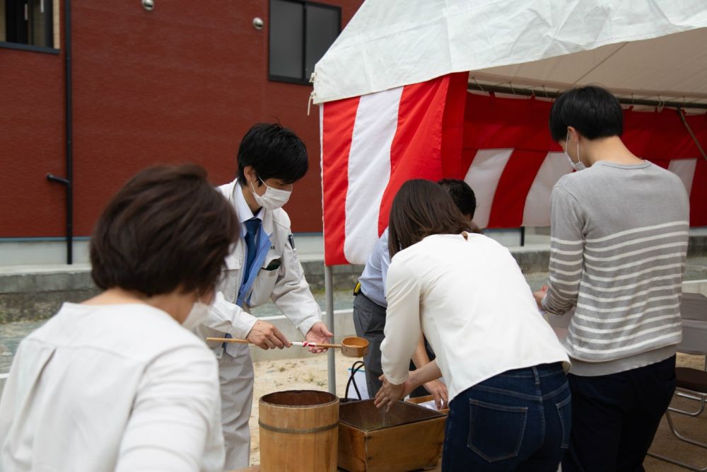 「福津市05」注文住宅現場リポート①【地鎮祭】
