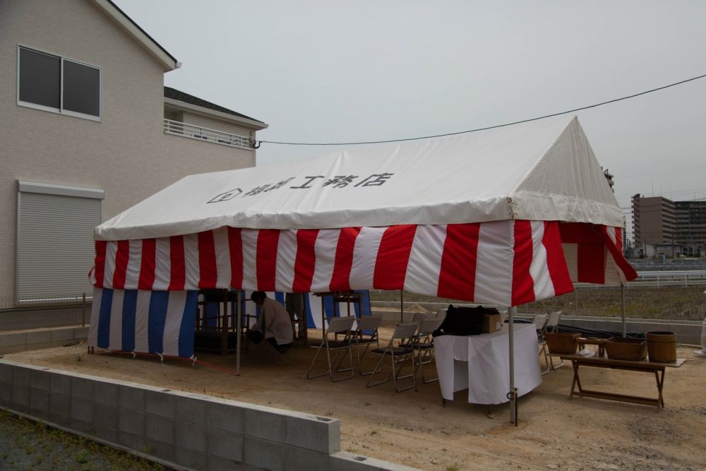 「福津市05」注文住宅現場リポート①【地鎮祭】