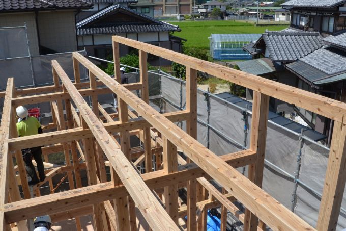 福岡県那珂川市03　注文住宅建築現場リポート④　～上棟式～