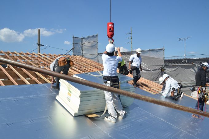 福岡県那珂川市03　注文住宅建築現場リポート④　～上棟式～