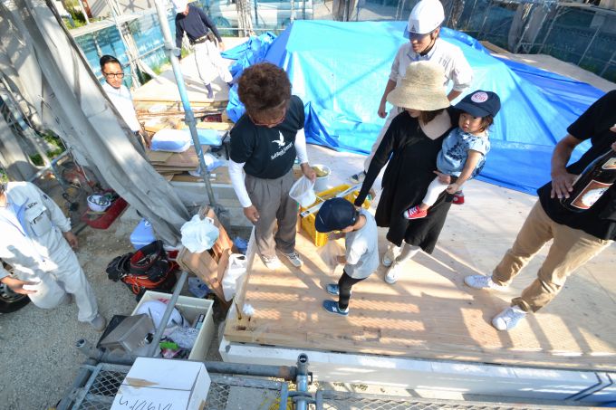 「那珂川市03」注文住宅現場リポート④【上棟式】