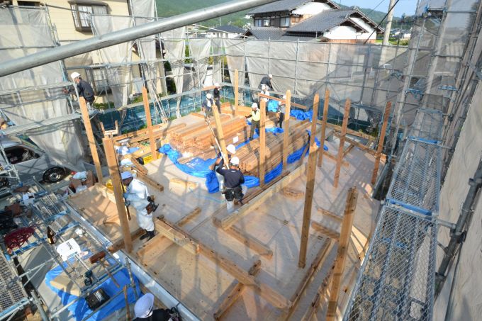 「那珂川市03」注文住宅現場リポート④【上棟式】