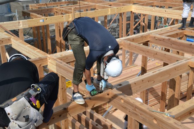 「那珂川市03」注文住宅現場リポート④【上棟式】