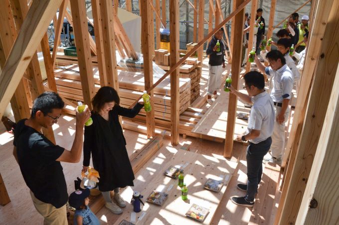 「那珂川市03」注文住宅現場リポート④【上棟式】