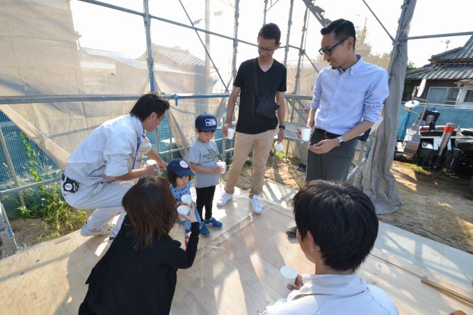 「那珂川市03」注文住宅現場リポート④【上棟式】