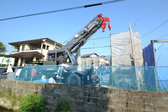 福岡県那珂川市03　注文住宅建築現場リポート④　～上棟式～