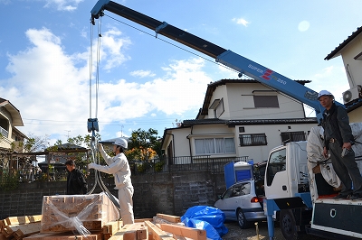 福岡市南区皿山01　注文住宅建築現場リポート④