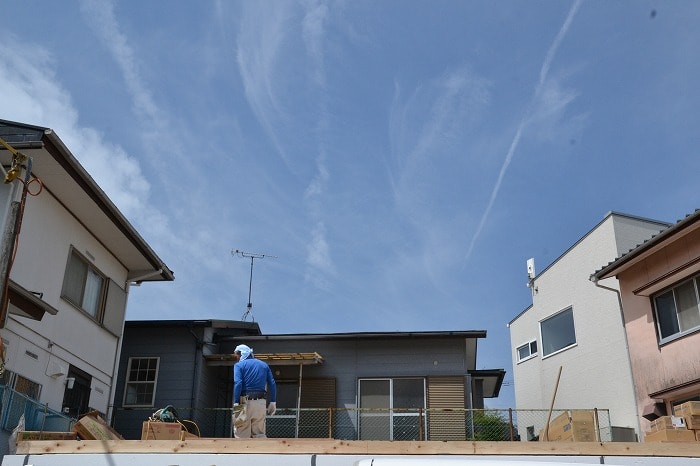 福岡県大野城市01　注文住宅建築現場リポート③