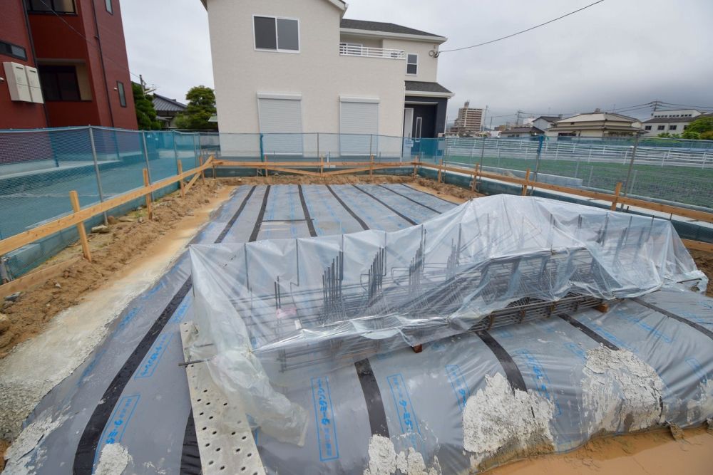 「福津市05」注文住宅現場リポート②【基礎工事】【配筋】